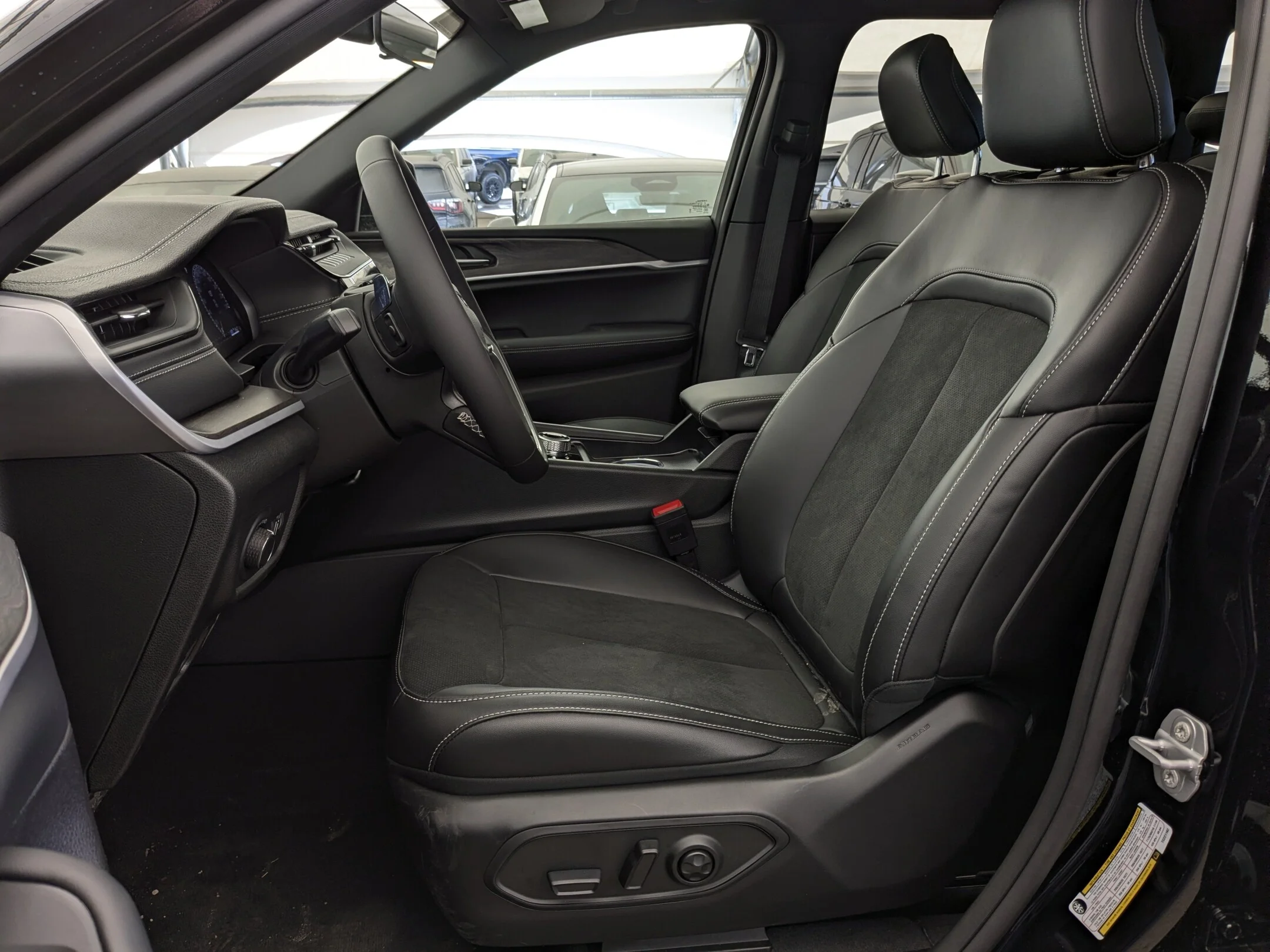 New 2026 Black Jeep Altitude - - Power Sunroof - 20 Gloss Black Wheels - Capri Leatherette/Suede - Remote Start & More! image 14