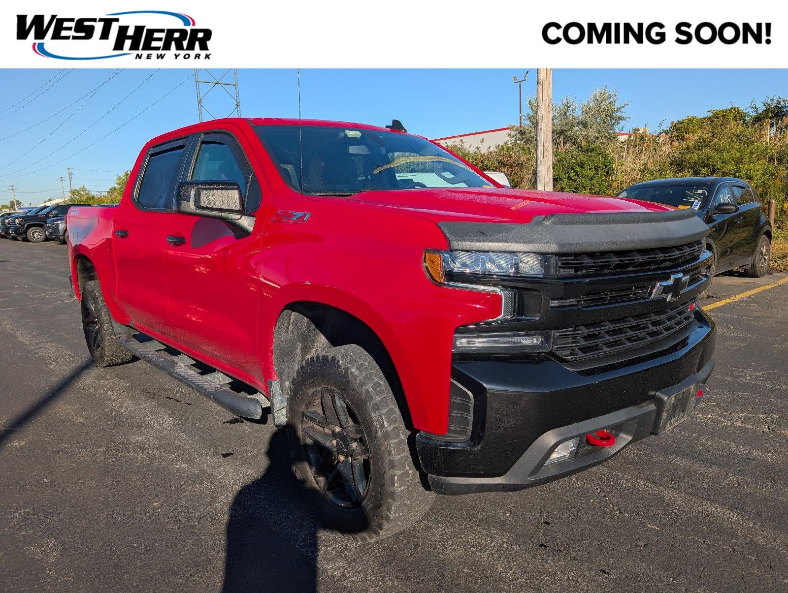 Used 2021 Red Hot Chevrolet LT Trail Boss image 1