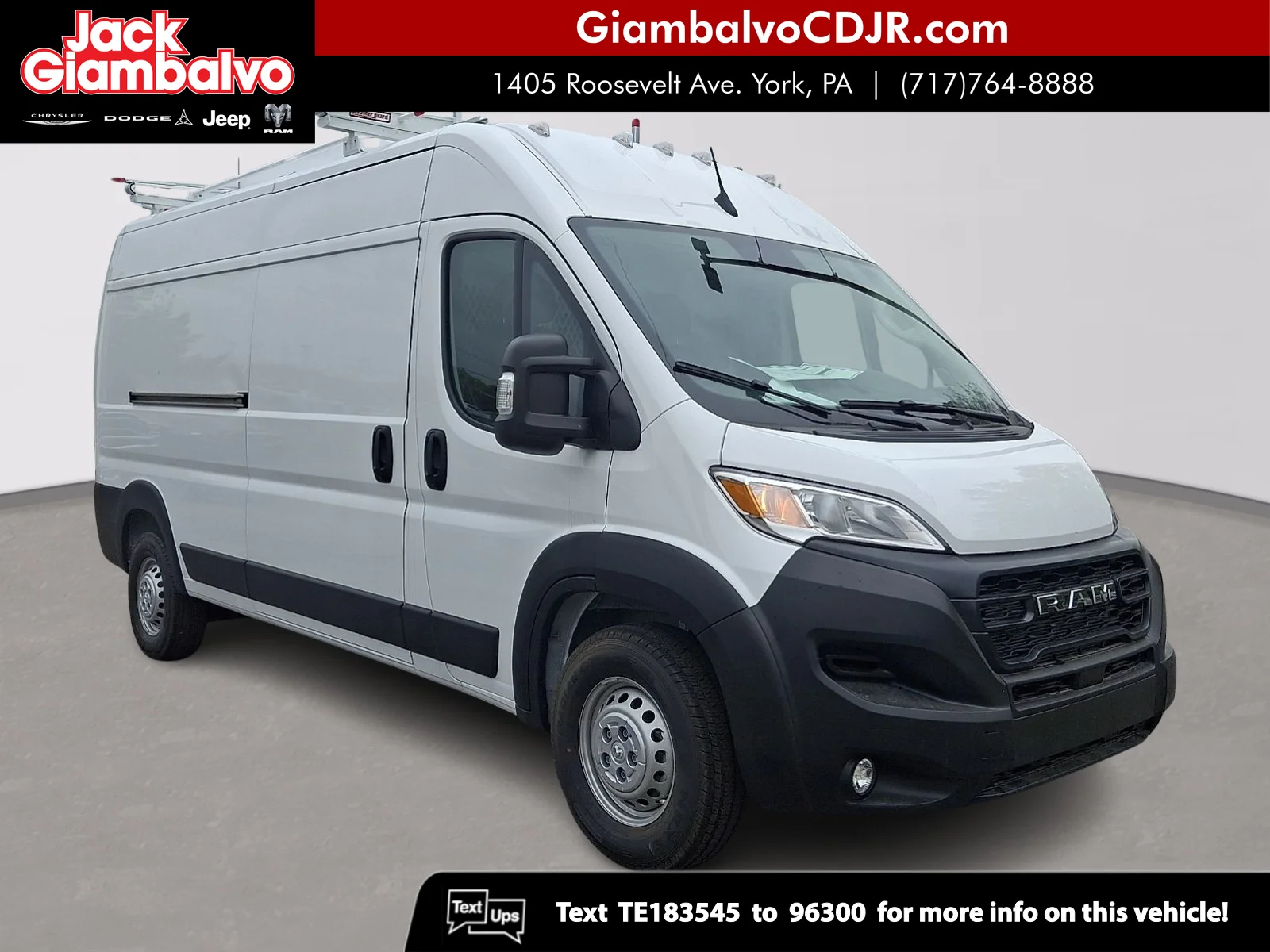 2026 RAM ProMaster 2500 Tradesman 159" WB High Roof's photo