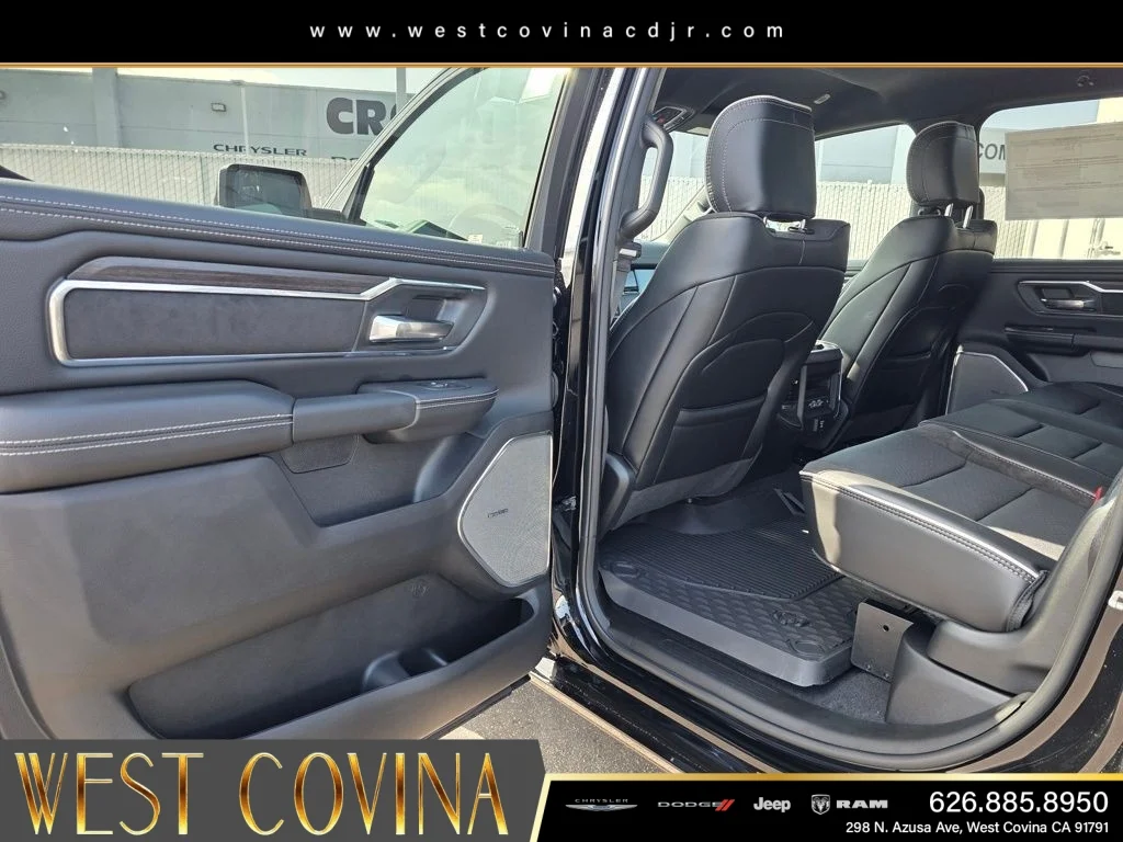 New 2026 Diamond Black Crystal Pearl-Coat Exterior Paint RAM Laramie image 14