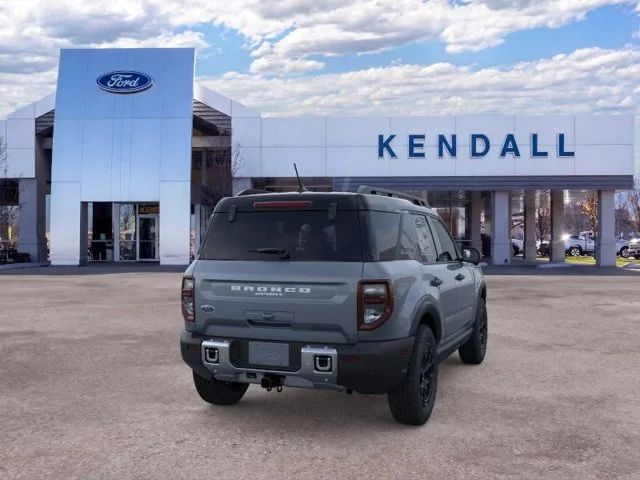 New 2026 Azure Gray Metallic Tri-Coat Ford Badlands image 8