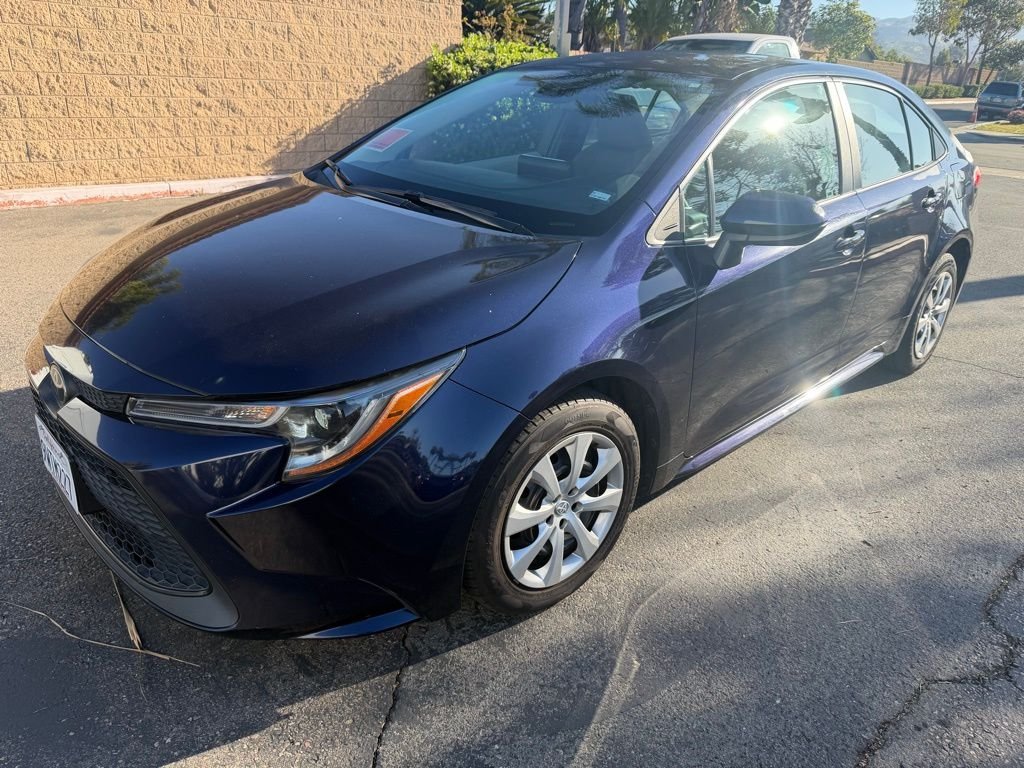 Used 2022 Blue Toyota LE image 2