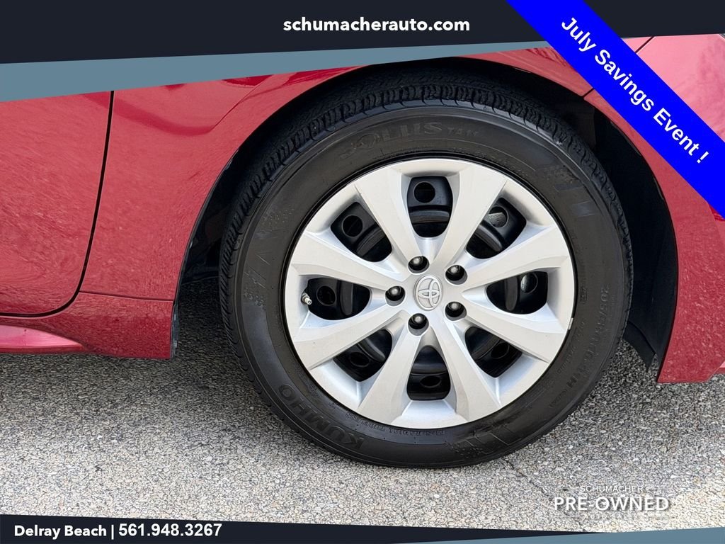 Used 2023 Red Toyota LE image 9