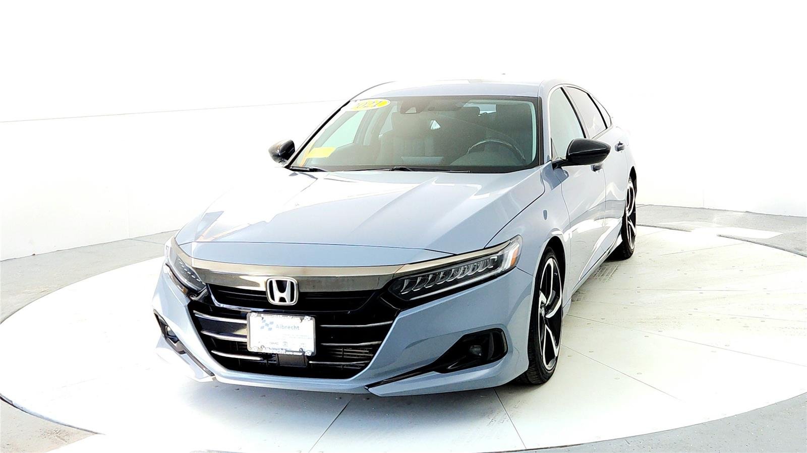 Used 2021 Honda Accord Sport SE with VIN 1HGCV1F42MA070406 for sale in Woburn, MA