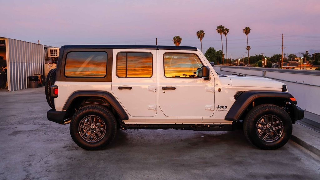 New 2026 Bright White Clearcoat Jeep Sport S image 13