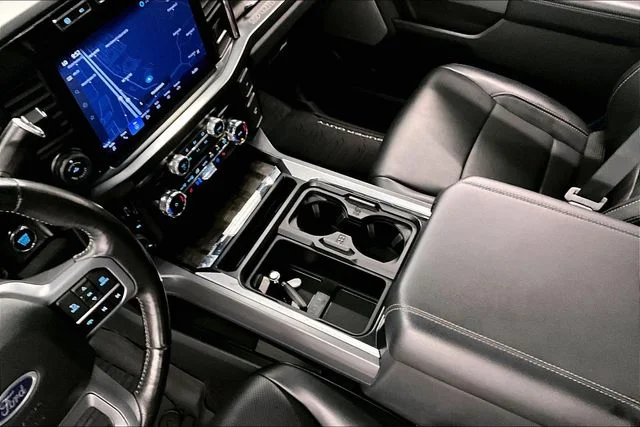 Used 2024 Antimatter Blue Metallic Ford Lariat image 16