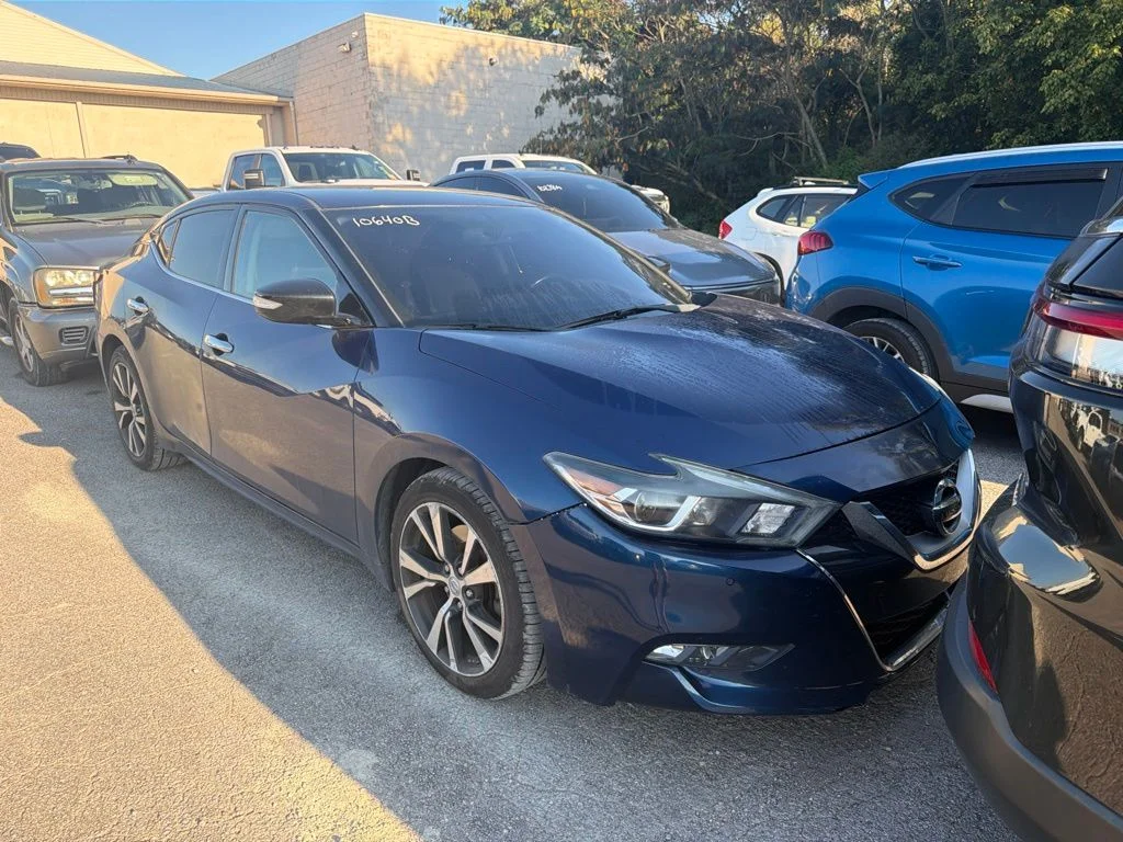 Used 2017 Deep Blue Pearl Nissan 3.5 SV image 1