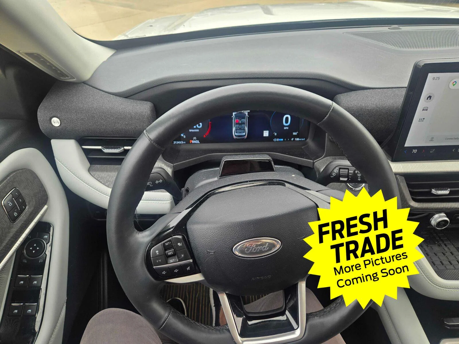Used 2025 Star White Metallic Tri-Coat FORD Platinum image 11