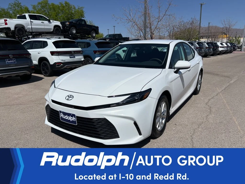 Used 2025 White Toyota LE image 8