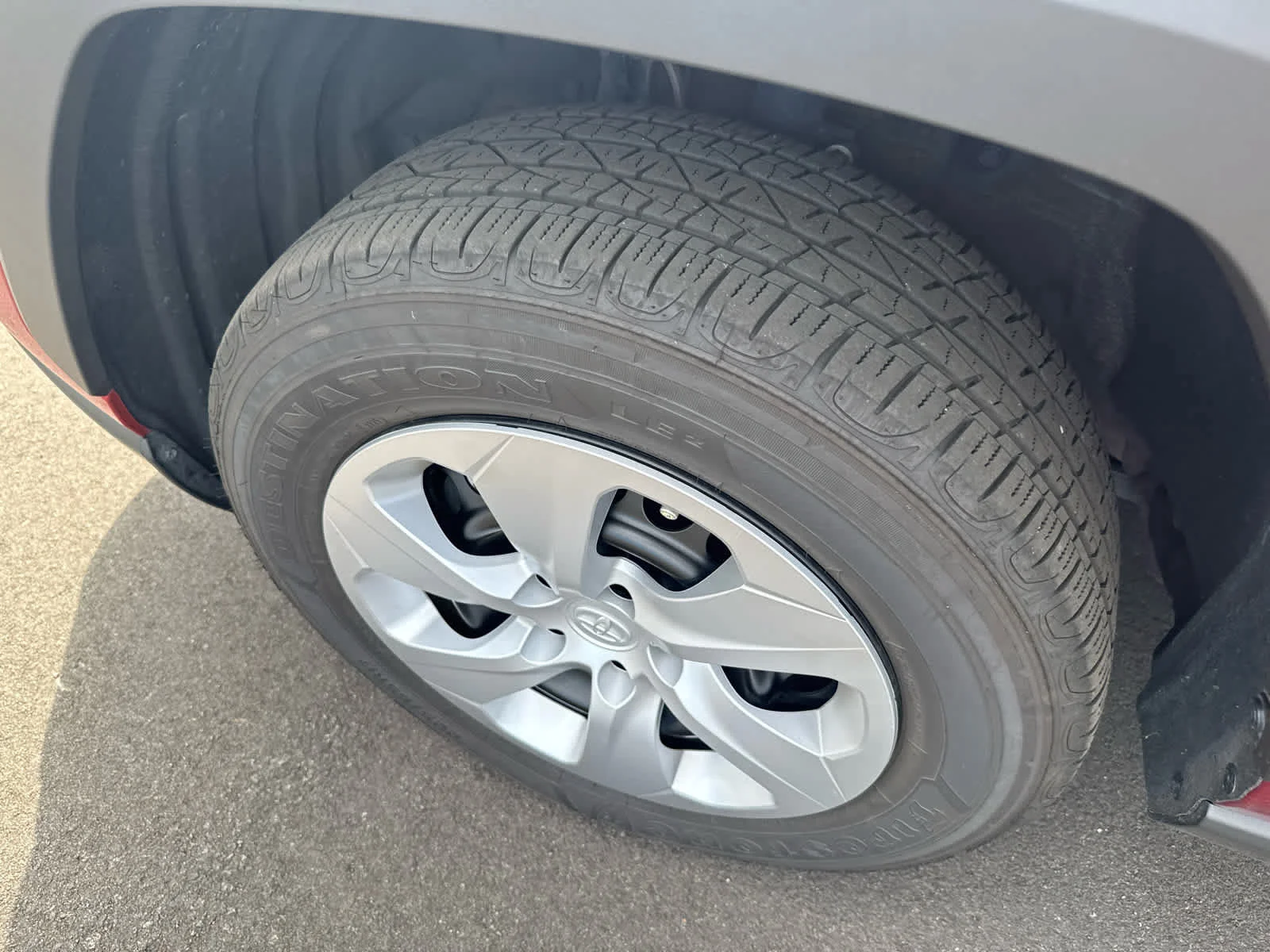 Certified Used 2025 Ruby Flare Pearl Toyota LE image 6