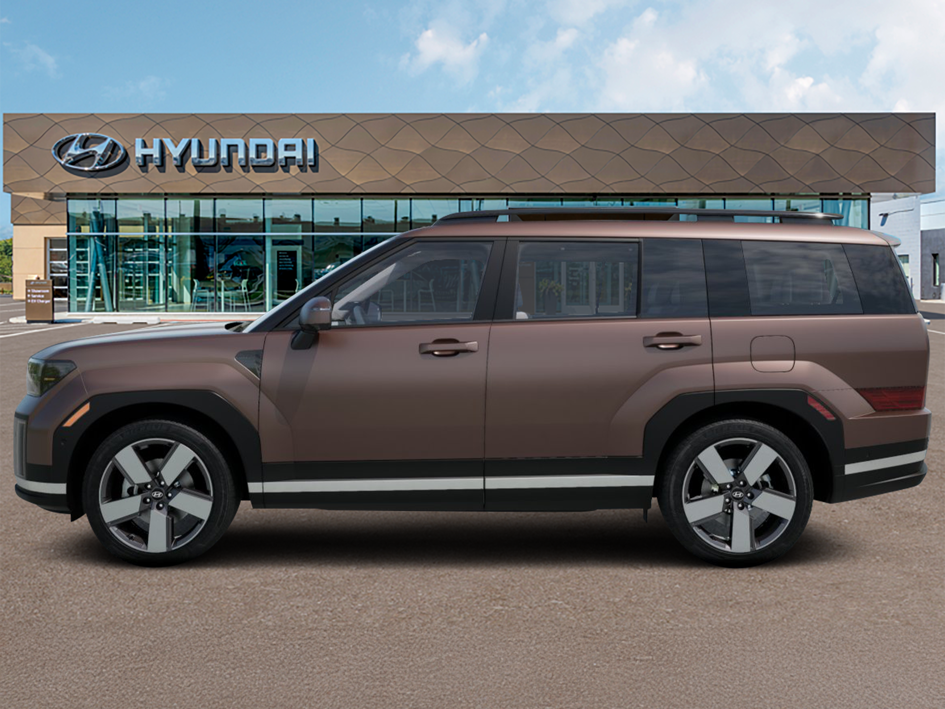 New 2027 Brown Hyundai Limited AWD image 3