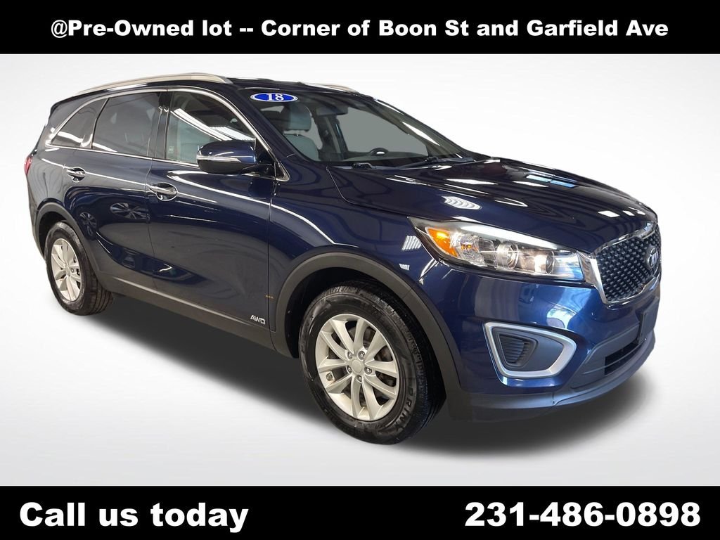 Used 2018 Blue Kia LX image 7