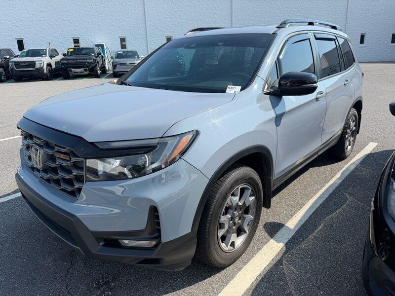Used 2022 Sonic Gray Pearl Honda TrailSport AWD image 6