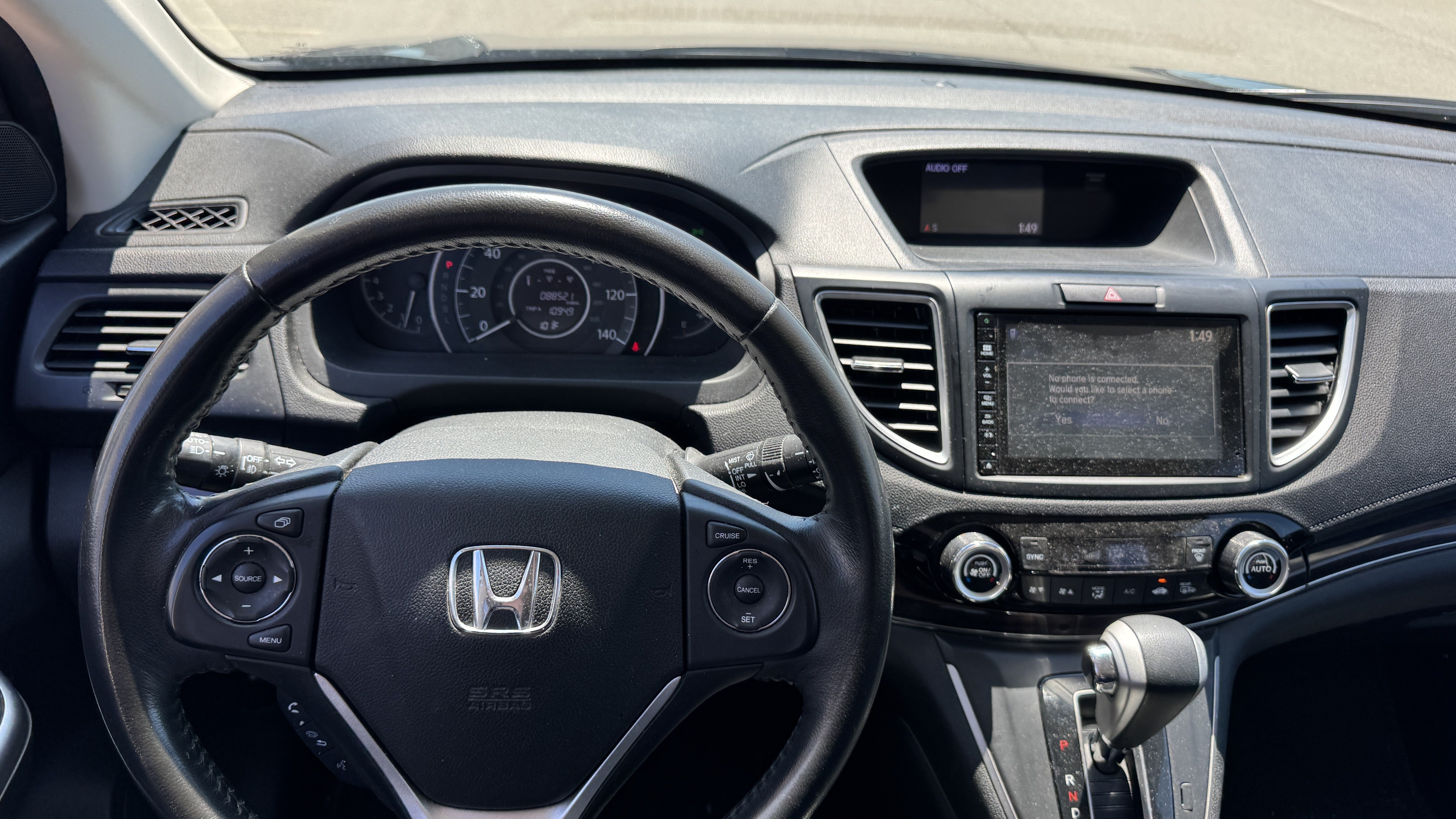 Used 2016 Crystal Black Pearl Honda EX-L image 8