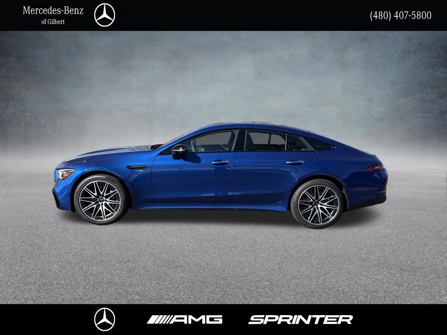 New 2026 Starling Blue Metallic Mercedes-Benz Base image 3