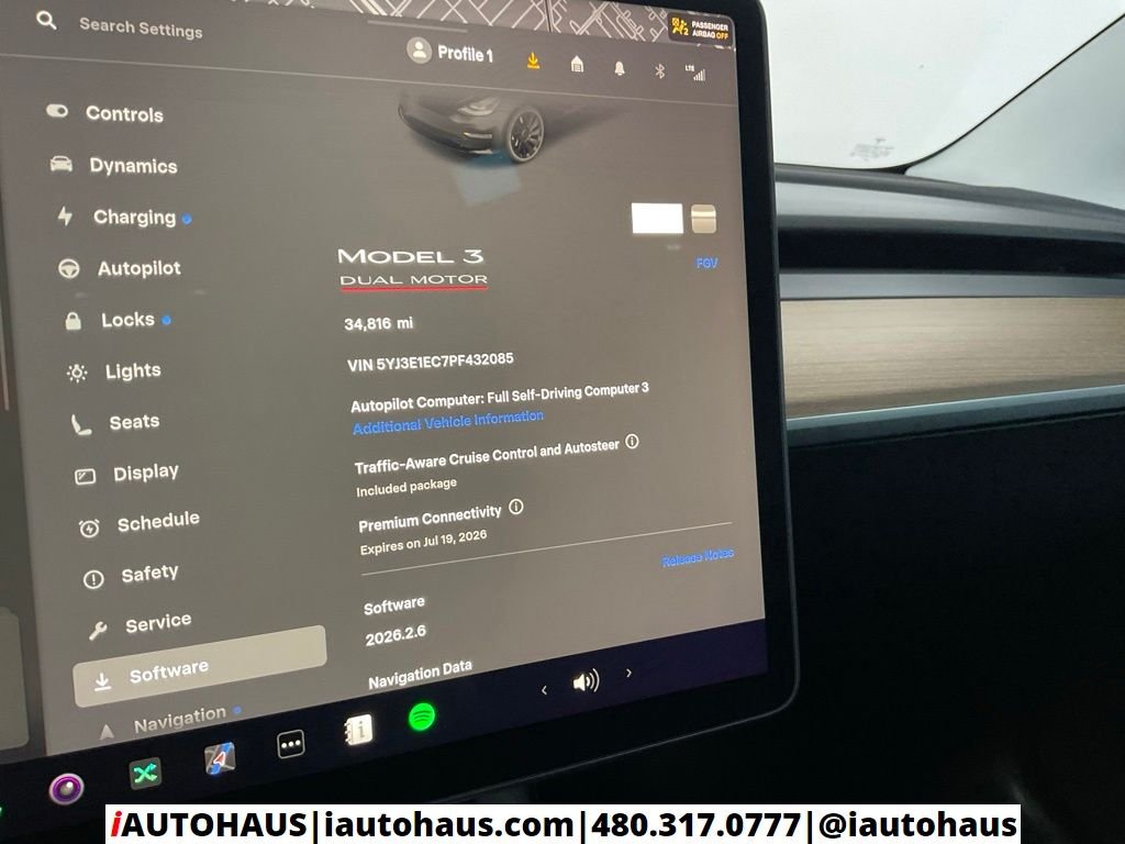 Used 2023 Black Tesla Performance image 35