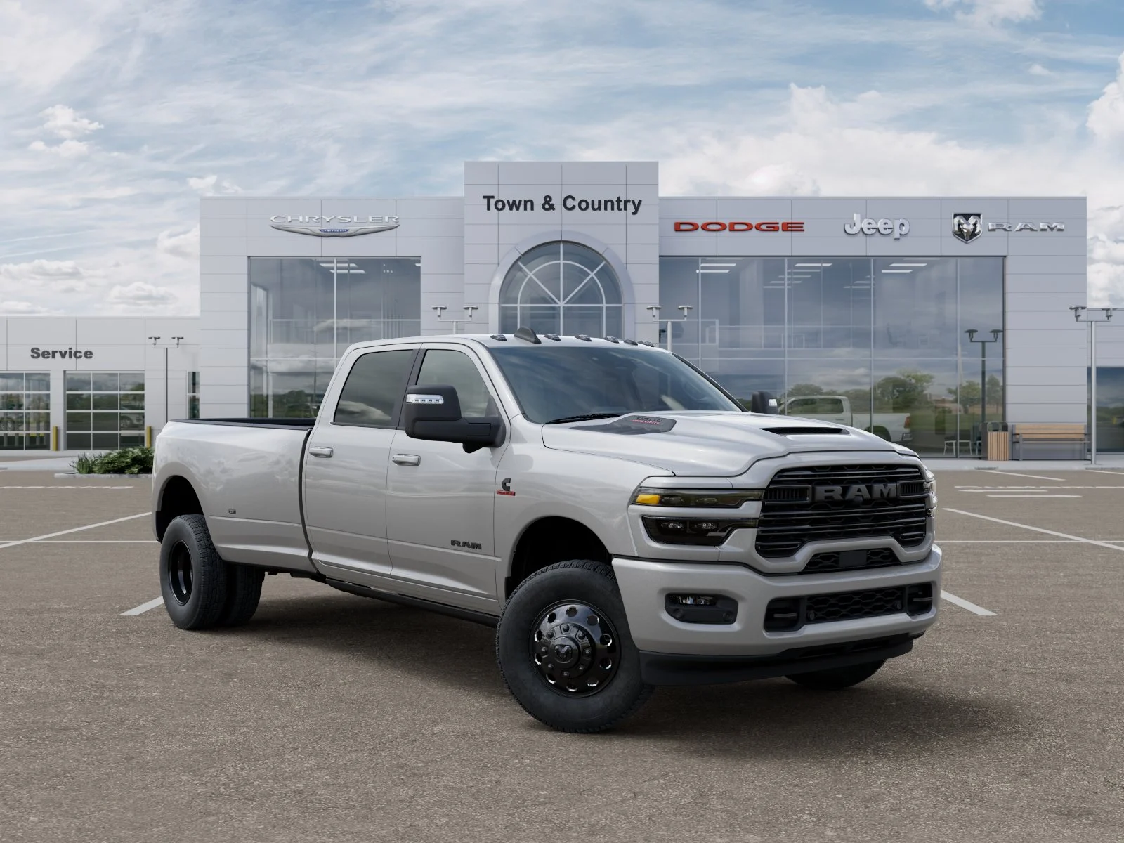 New 2027 Silver-Zynith Exterior Paint RAM Laramie image 31