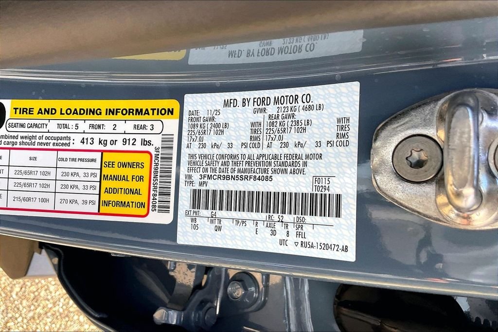 New 2025 Ford Bronco Sport Big Bend 4D Sport Utility