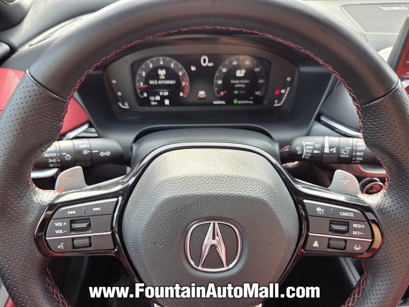 Certified Used 2025 Crystal Black Pearl Acura FWD A-SPEC image 19