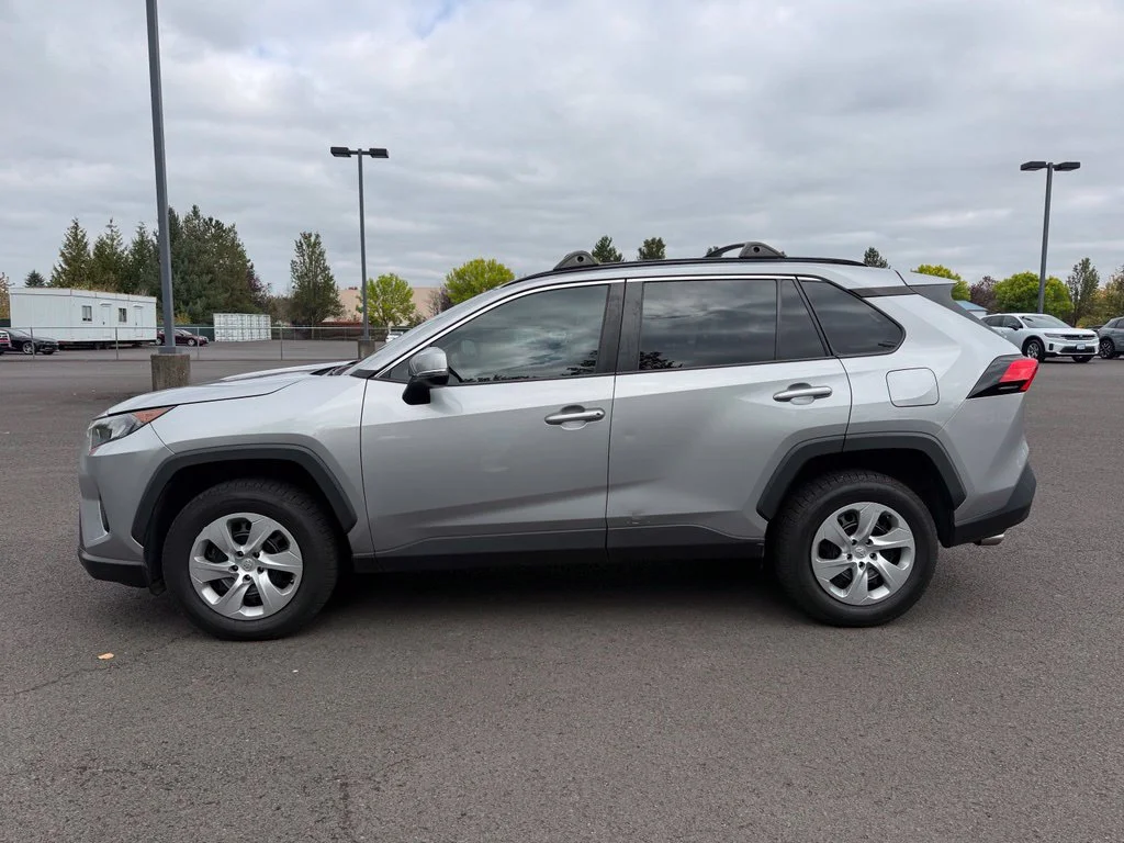 Used 2019 Silver Sky Metallic Toyota LE image 4