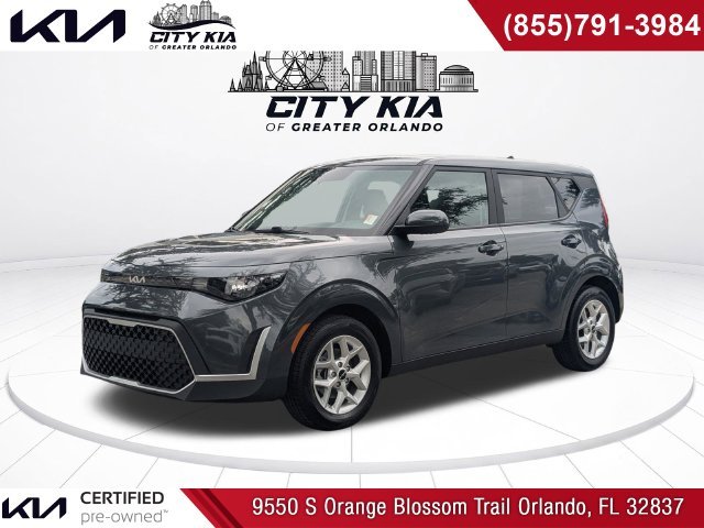 Gray 2025 Kia Soul SUV / Crossover Front-Wheel Drive