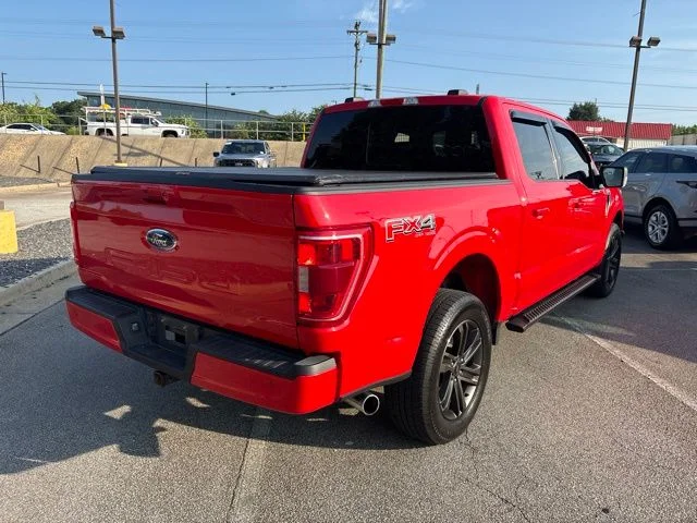 Used 2021 Red Ford XLT image 4