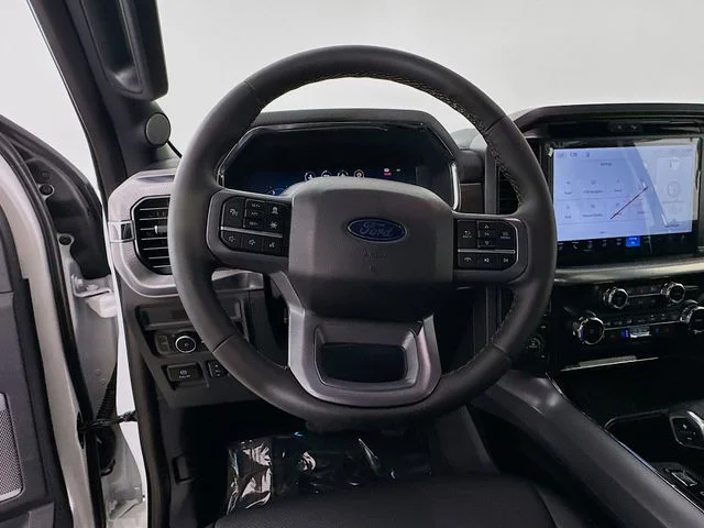 New 2026 Star White Metallic Tri-Coat Ford Lariat image 11