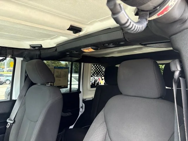 Used 2017 White Jeep Unlimited Sport image 26