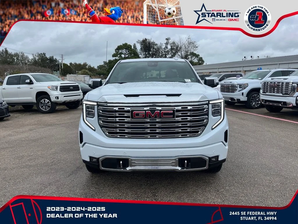 New 2026 Glacier White Tricoat GMC Denali image 3