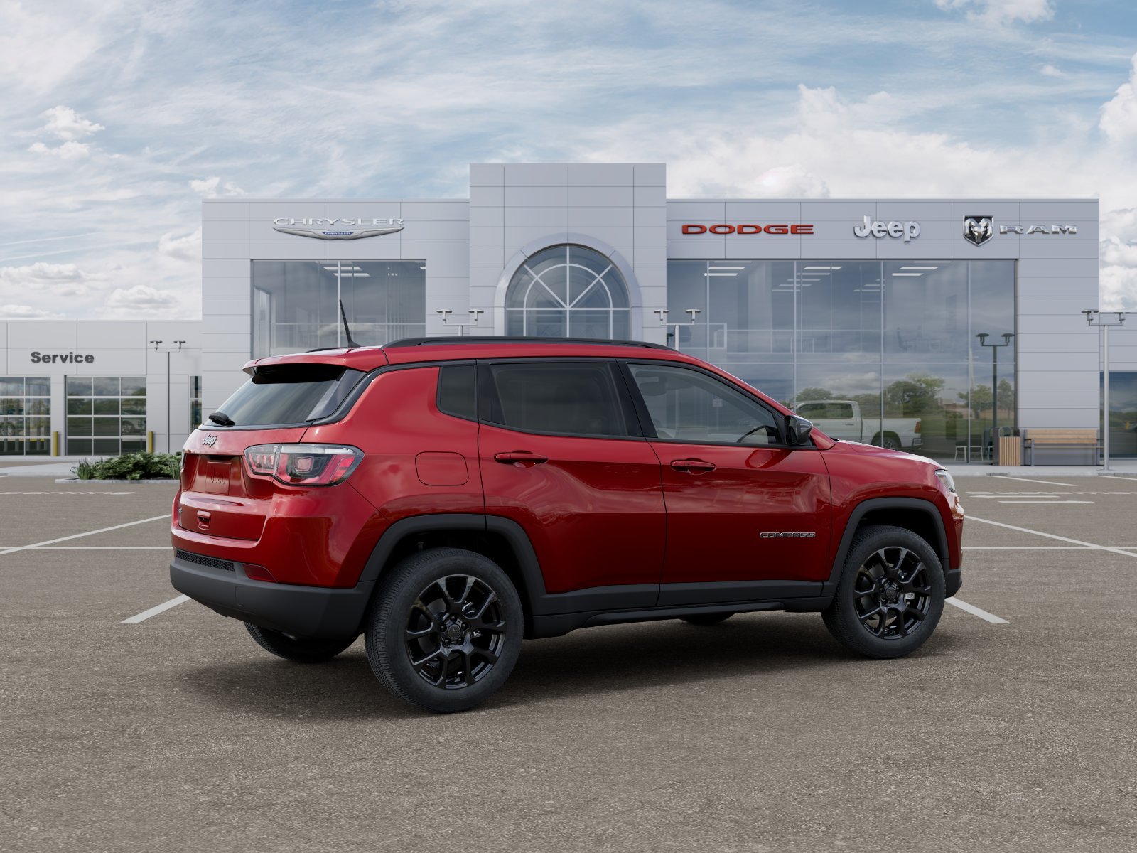 New 2026 Red Hot Pearlcoat Jeep Latitude image 43