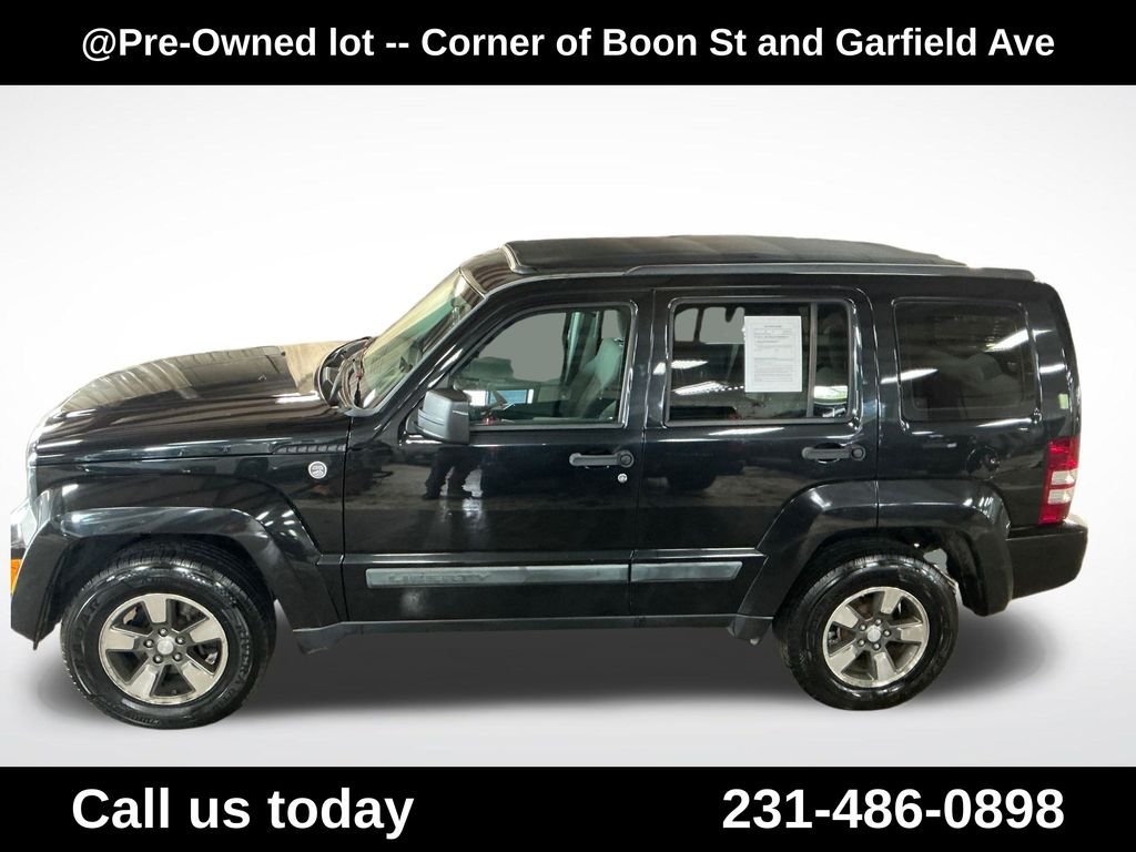 Used 2008 Jeep Liberty Sport with VIN 1J8GN28K68W197789 for sale in Traverse City, MI