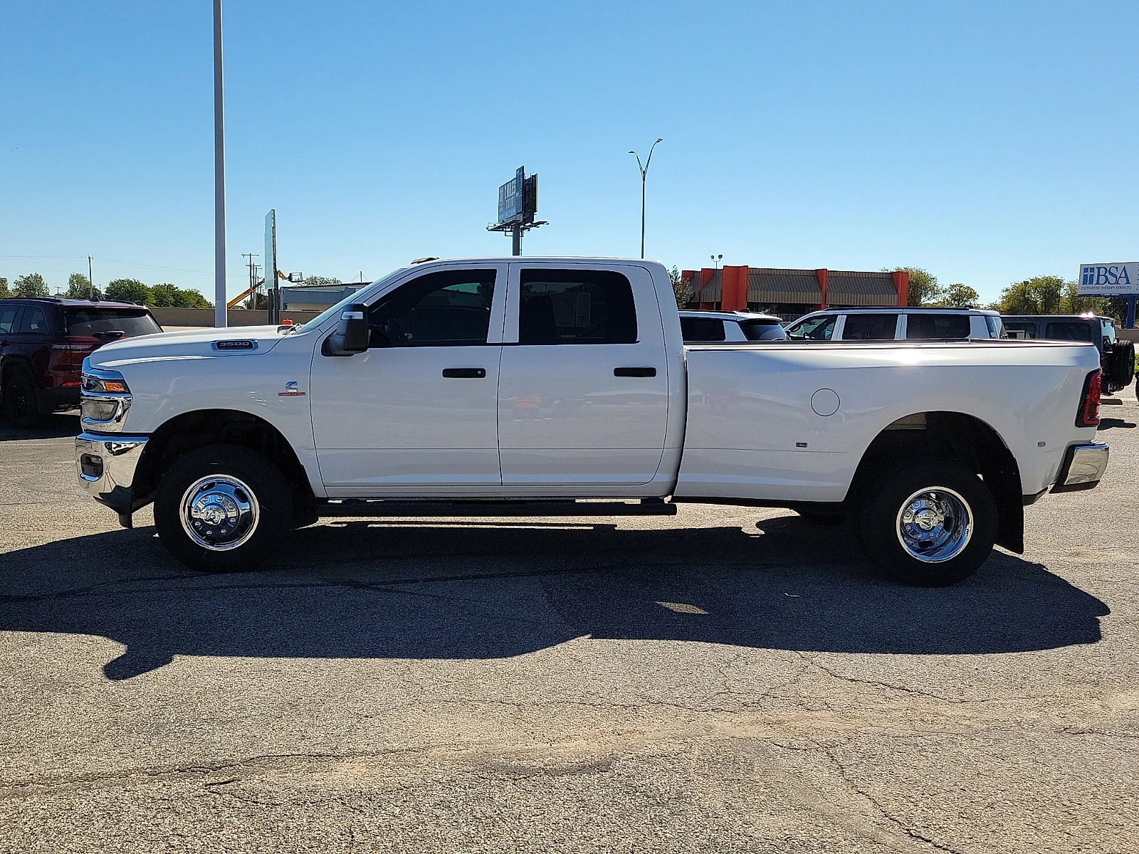 New 2026 Bright White Ram TRADESMAN CREW CAB 4X4 8