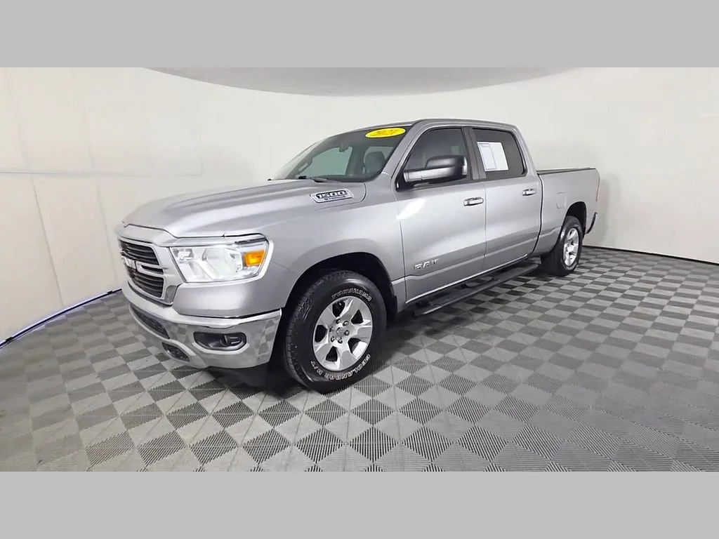 Used 2021 Billet Silver Metallic Clearcoat Ram Big Horn image 50