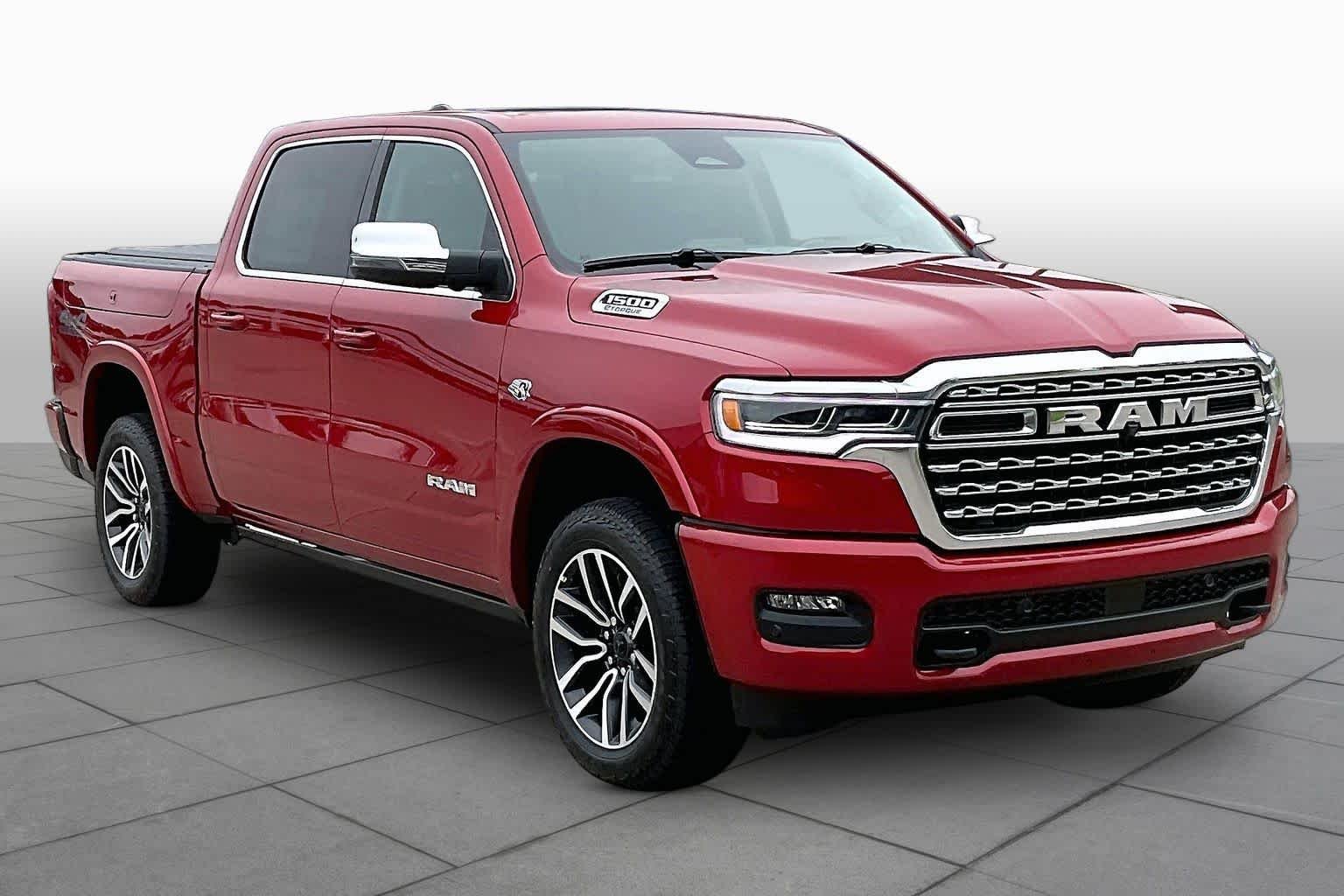 New 2026 Molten Red Pearl-Coat Exterior Paint RAM Longhorn image 2
