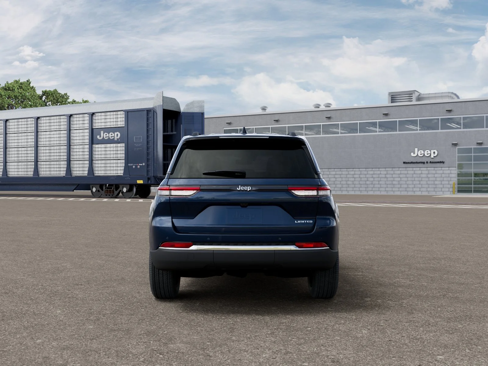 New 2026 Fathom Blue Pearl-Coat Exterior Paint Jeep Limited image 7