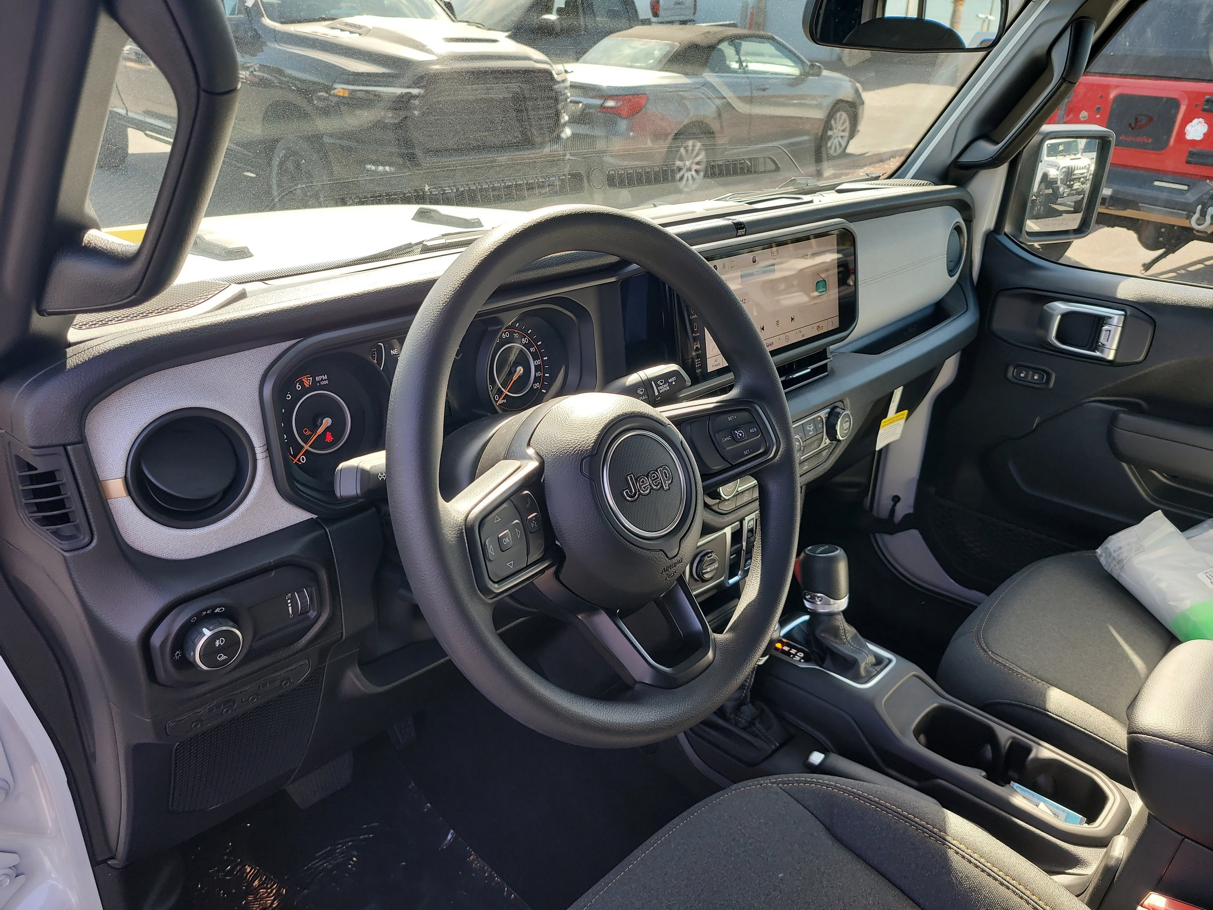 New 2026 Bright White Clearcoat Jeep Sport image 14