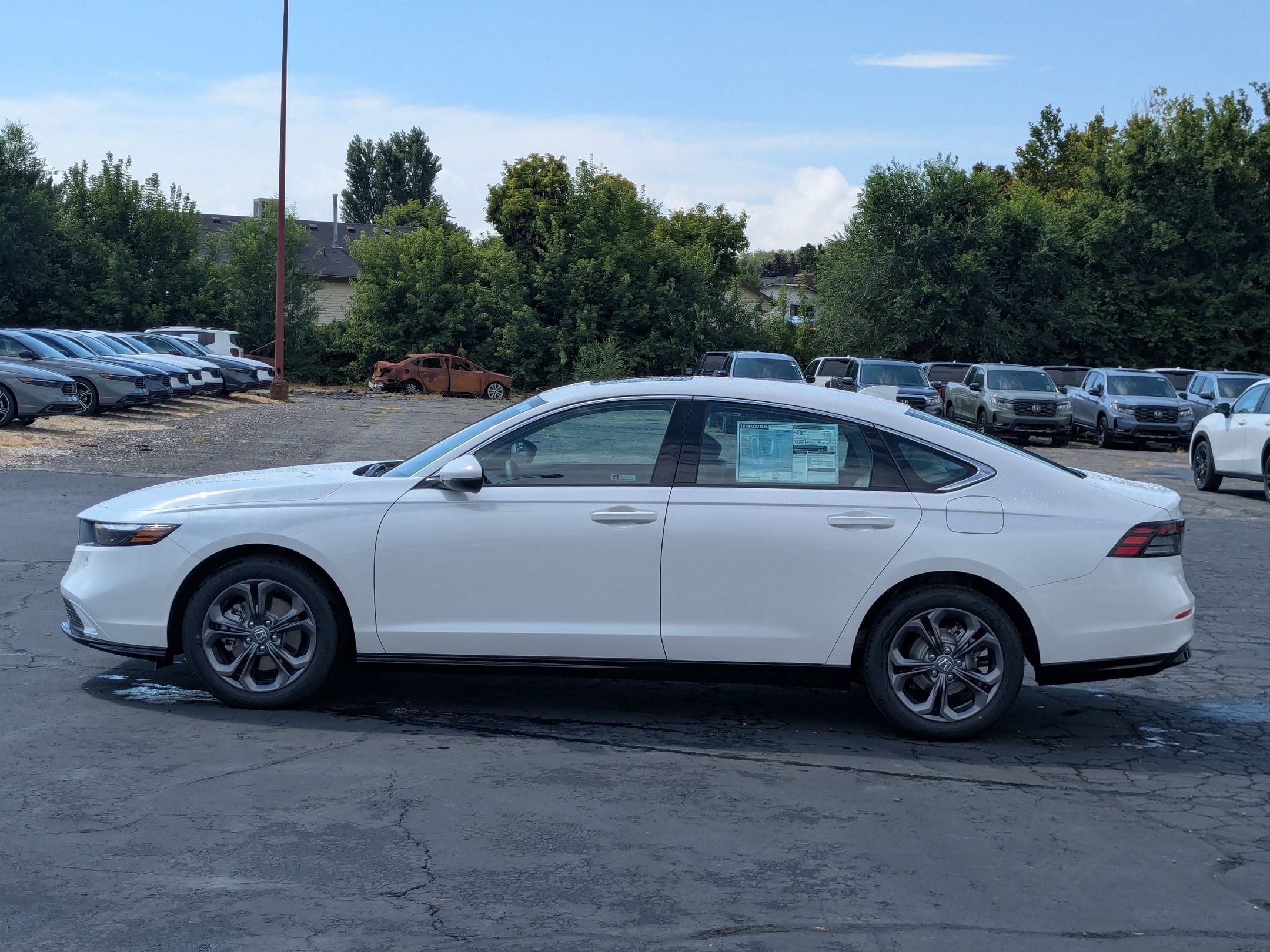 New 2026 Platinum White Pearl Honda EX-L image 7