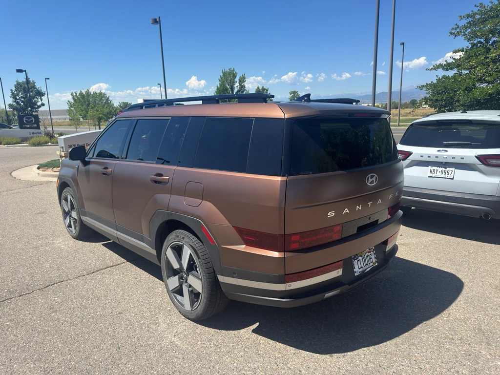 Used 2025 Earthy Brass Matte Hyundai Limited image 3