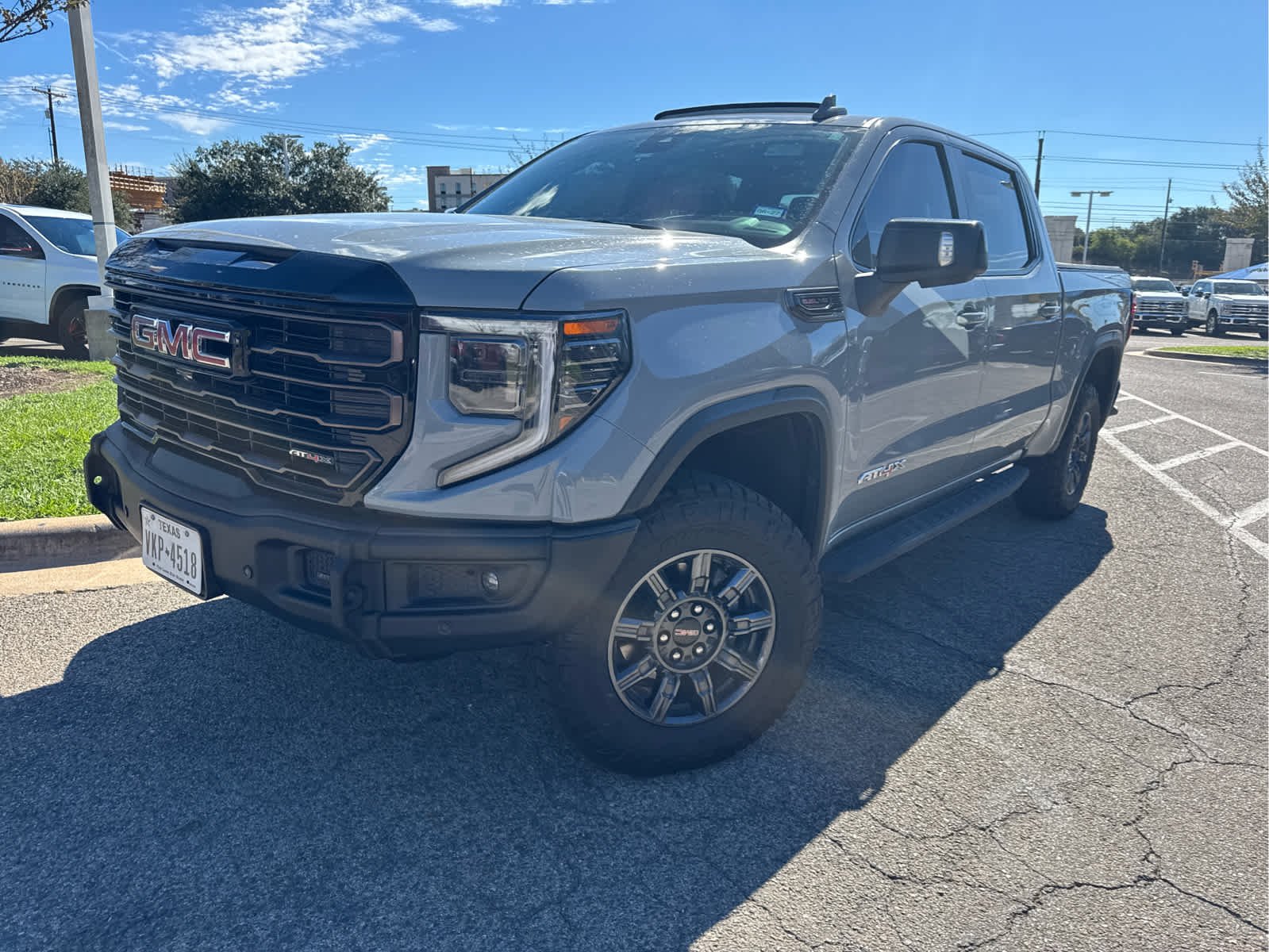 Used 2024 Gray GMC AT4X image 2