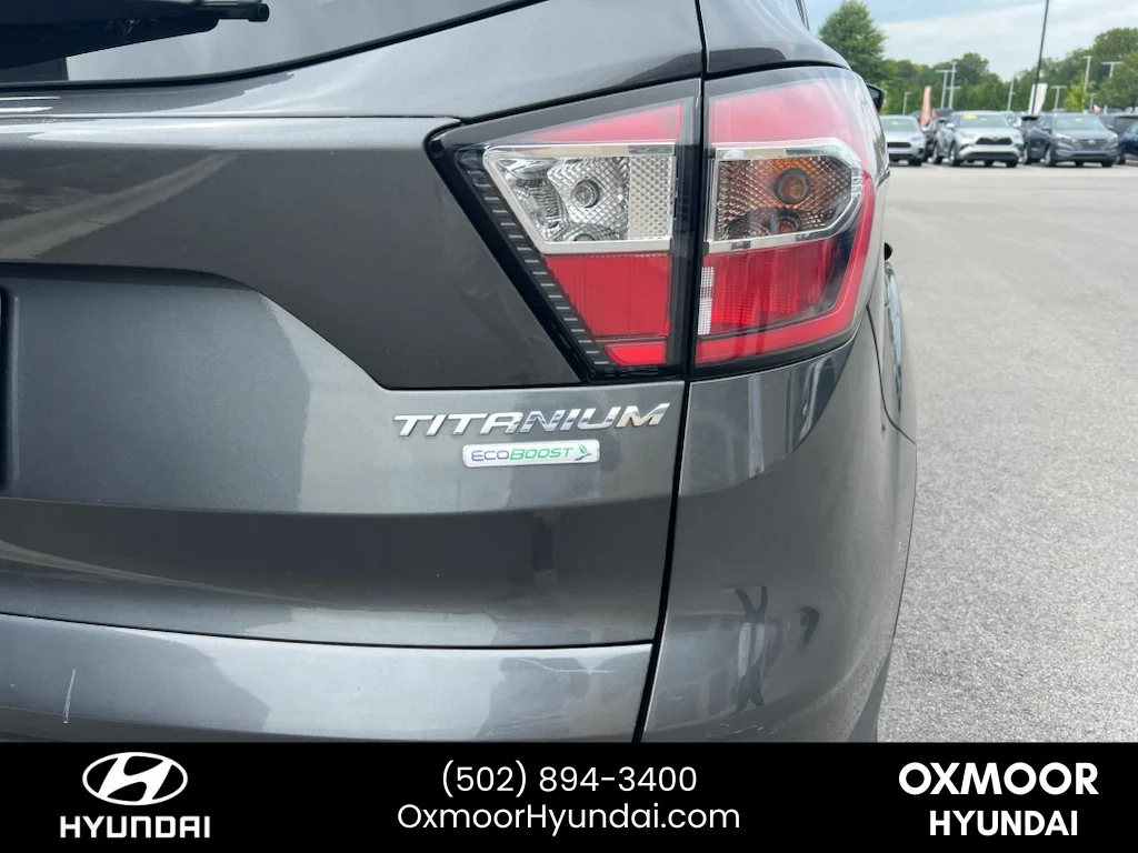Used 2017 Magnetic Metallic Ford Titanium image 14