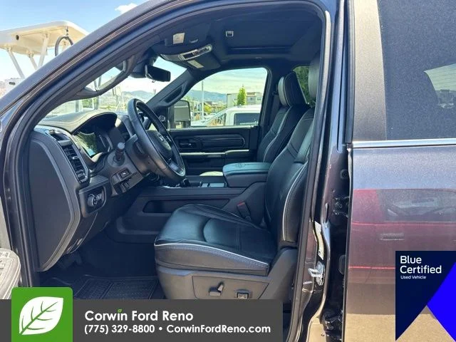 Used 2023 Granite Crystal Clearcoat Metallic Ram Limited image 11