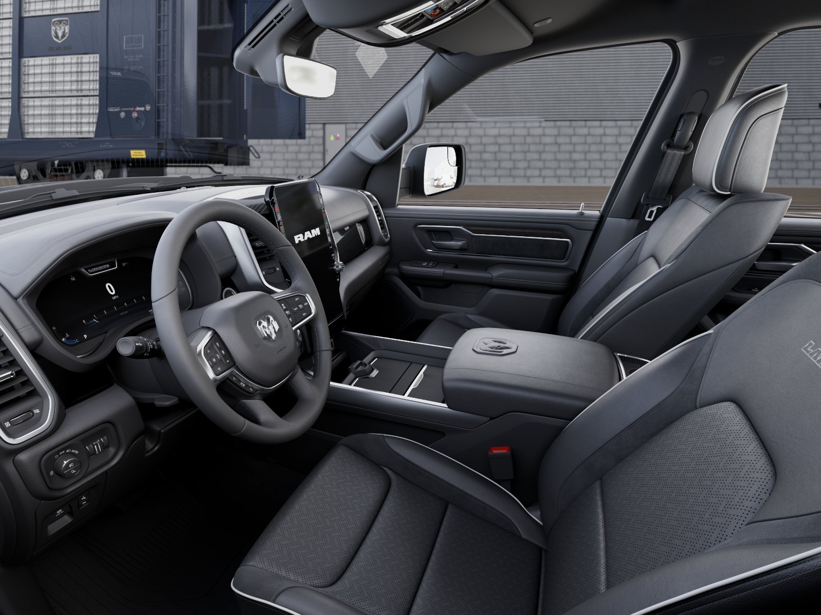 New 2026 Bright White Clear-Coat Exterior Paint RAM LARAMIE image 22