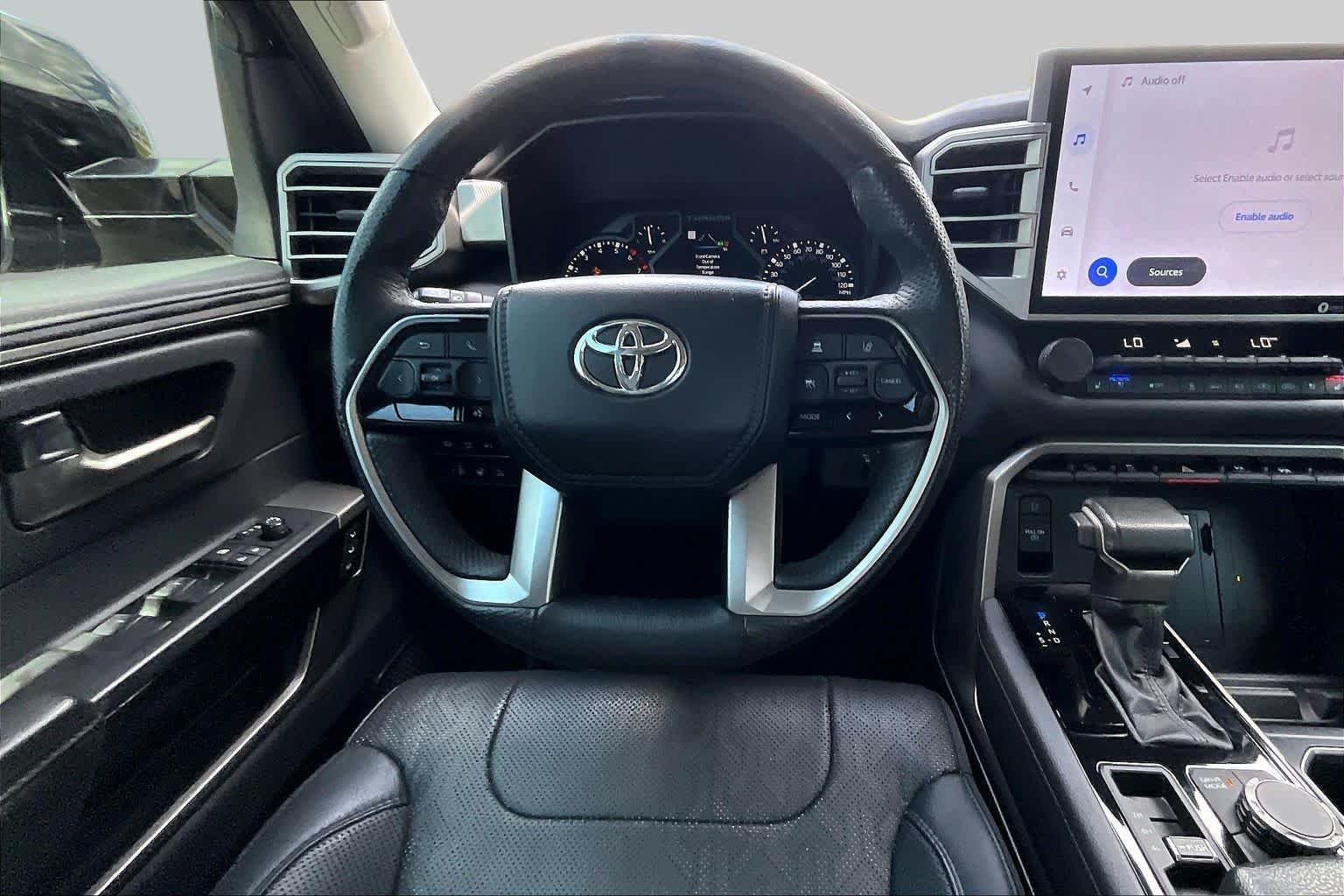 Used 2023 Midnight Black Metallic Toyota Limited image 6