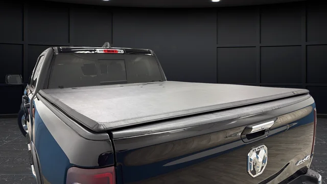 Used 2022 Diamond Black Crystal Pearlcoat Ram Laramie image 42