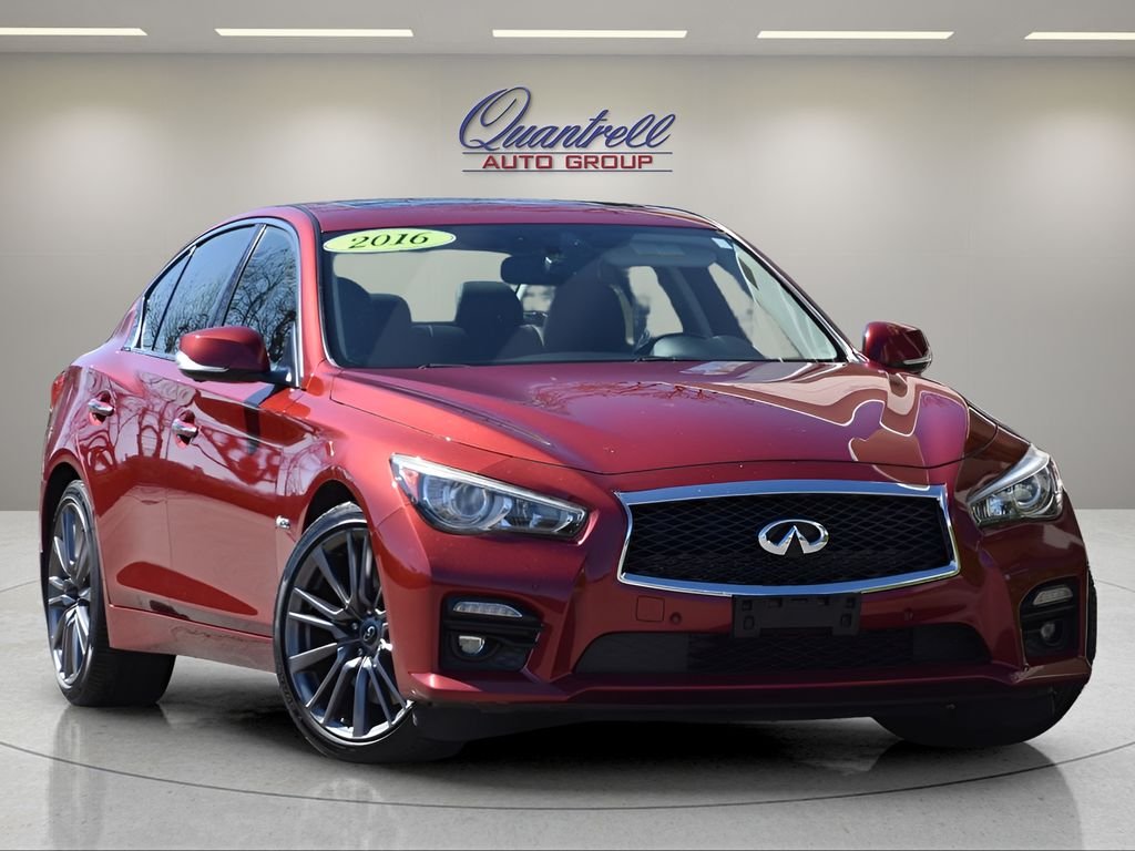 2016 INFINITI Q50 Red Sport