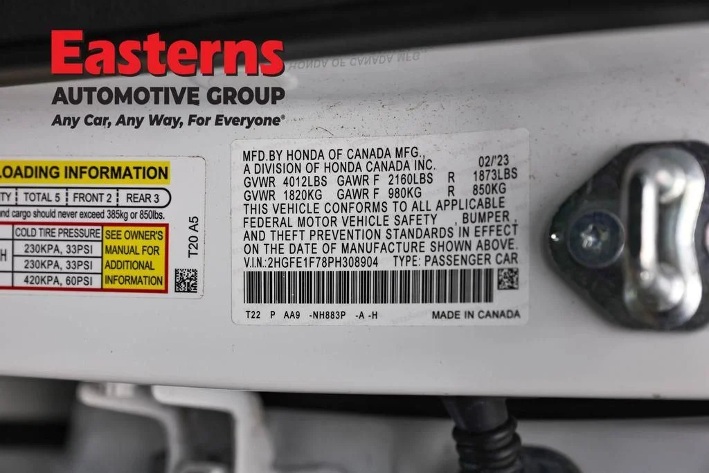 Used 2023 White Honda EX image 35