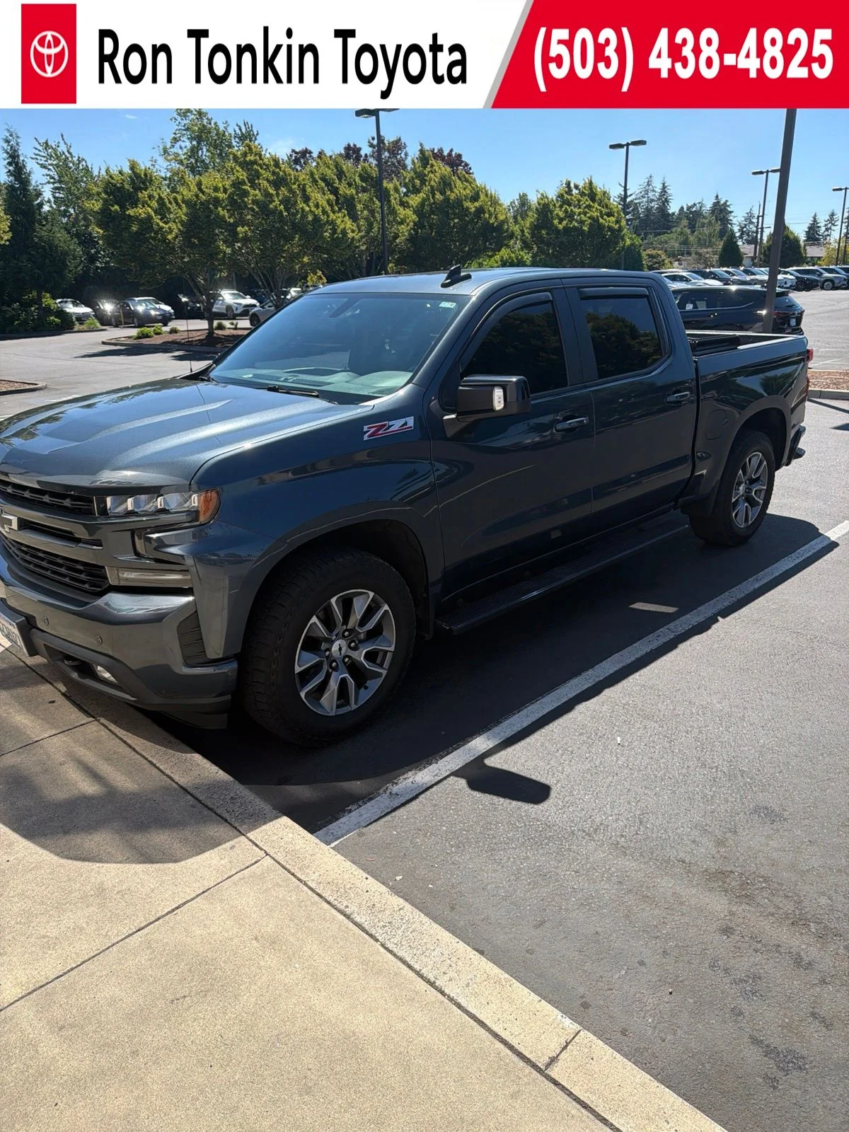 Used 2020 Shadow Gray Metallic Chevrolet RST image 1