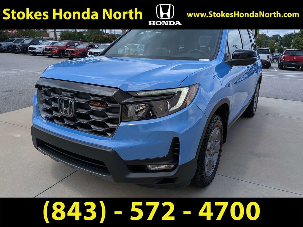 Used 2025 Blue Honda TrailSport image 4