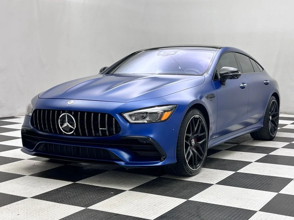 Used 2022 Blue Mercedes-Benz Base image 4