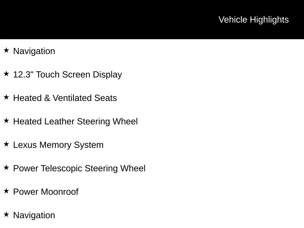 Used 2025 Black Lexus 350 image 3